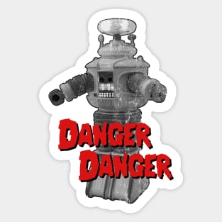 Danger Danger - B9 Robot Has Your Back Sticker